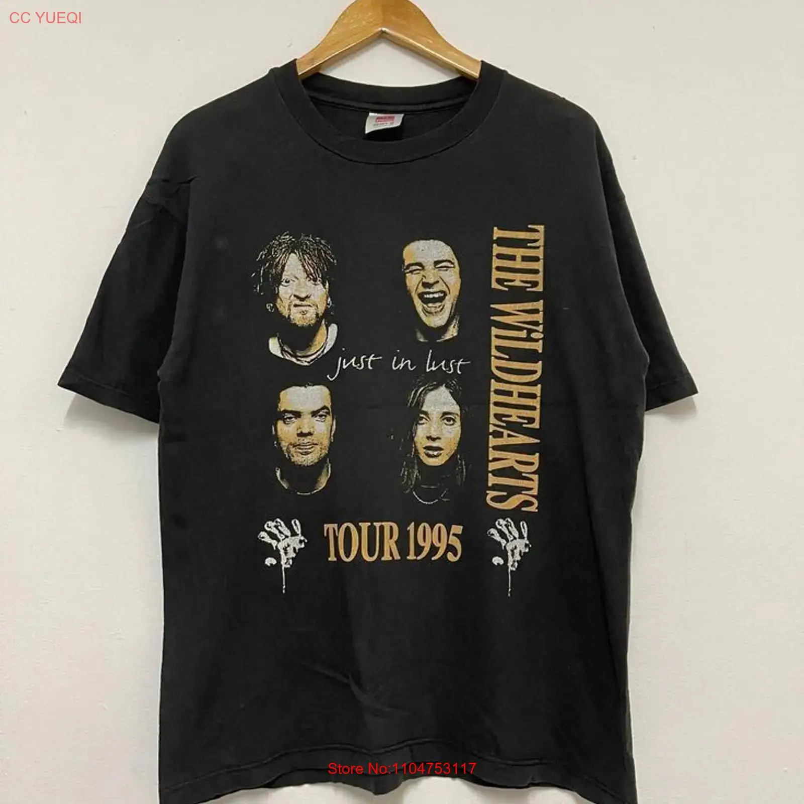 Mens Fashion In The 90S - เสื้อยืดวง The Wildhearts Just In Lust