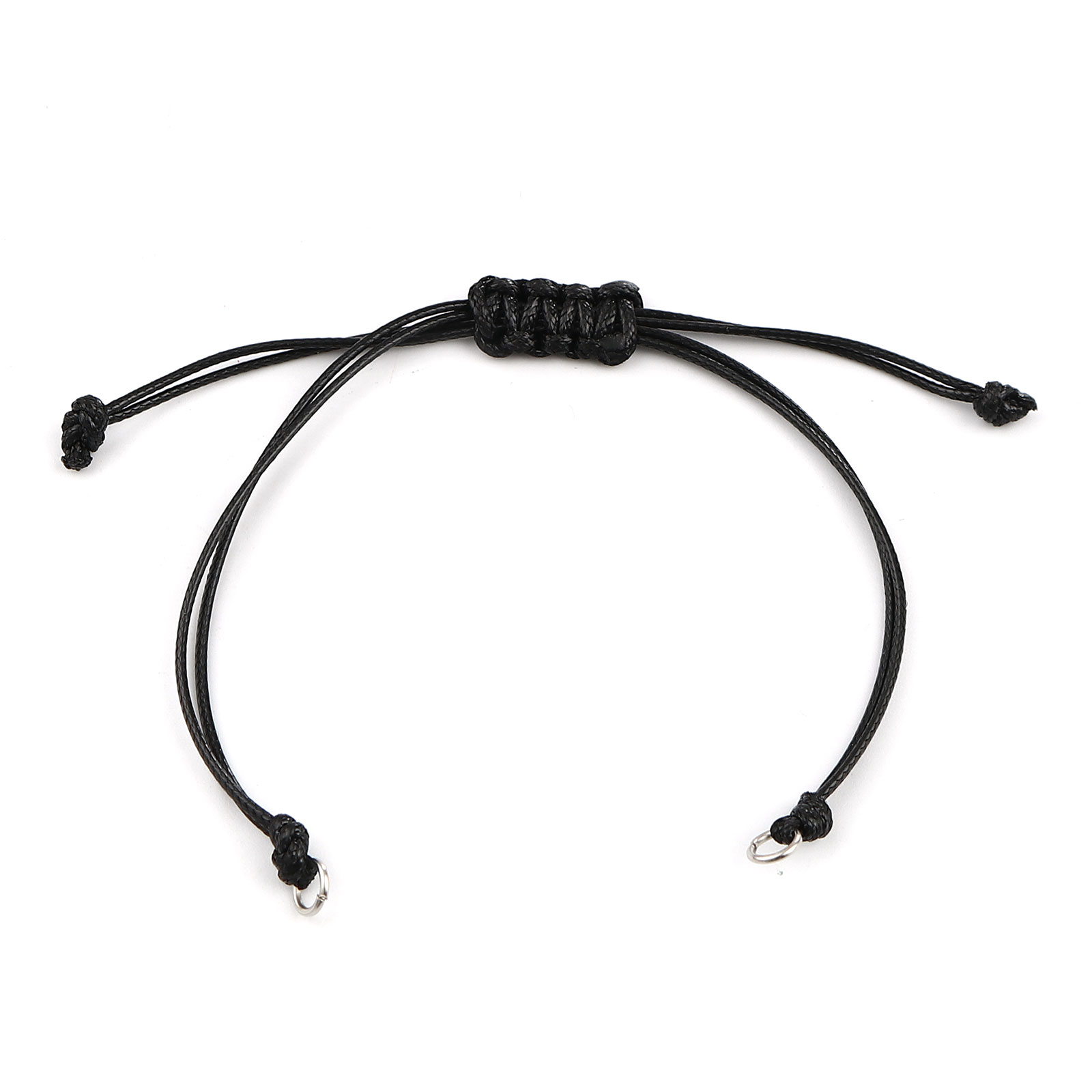 Men'S Fashion Necklaces - Multicolor โพลีเอสเตอร์ Braiding Braided สร้อยข้อมือเชือกโซ่ปรับ DIY