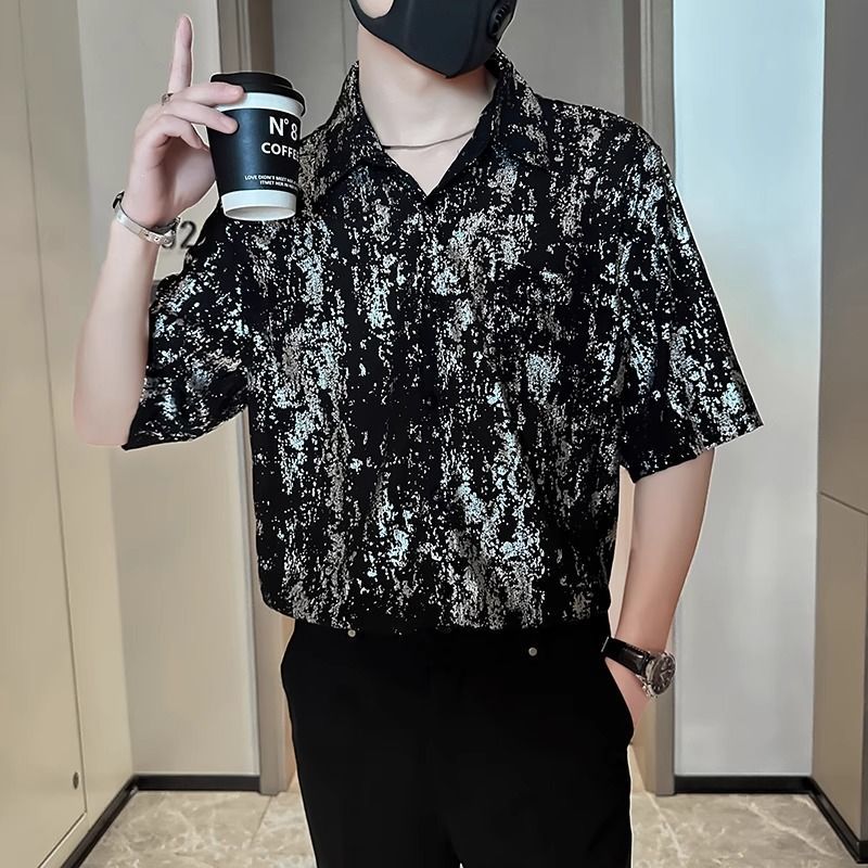 Men'S Fashion Looks 2026 - เสื้อเชิ้ตแขนสั้นผู้ชายแฟชั่นฤดูร้อนดีไซน์เรียบง่ายสบายๆ 2026 ใหม่ ทันสมัย ดูหรูหรา