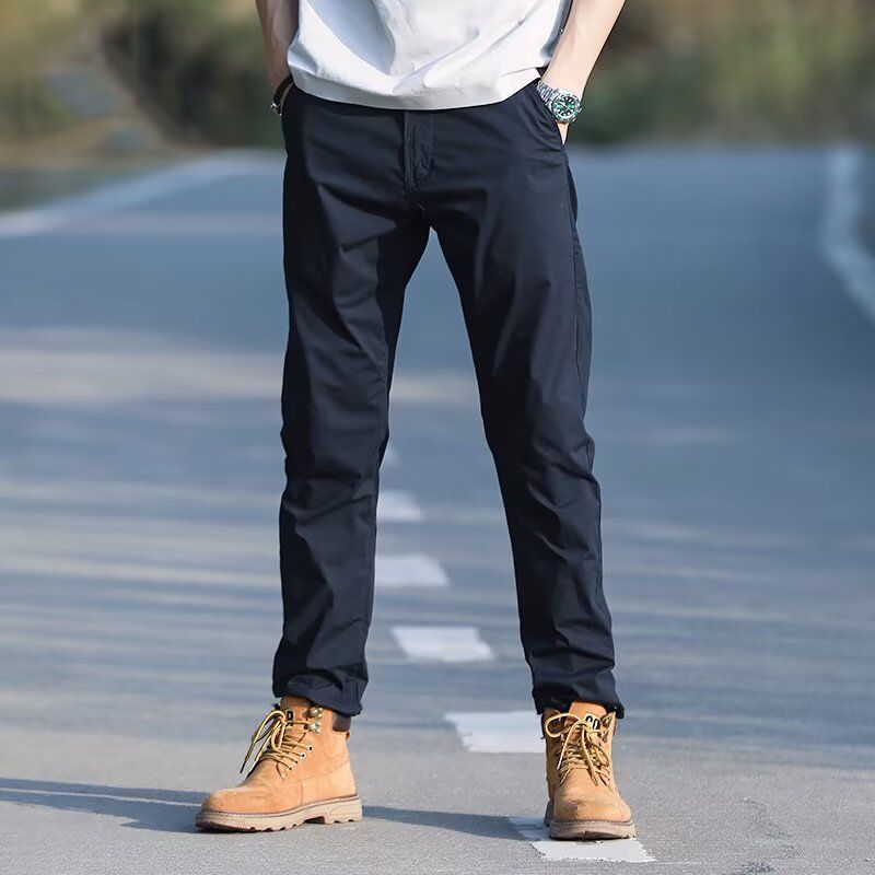 Men'S Fashion Bag - แฟชั่น 2026 กางเกงลำลองผู้ชายทรงตรง ใส่สบาย ระบายอากาศ กันน้ำ