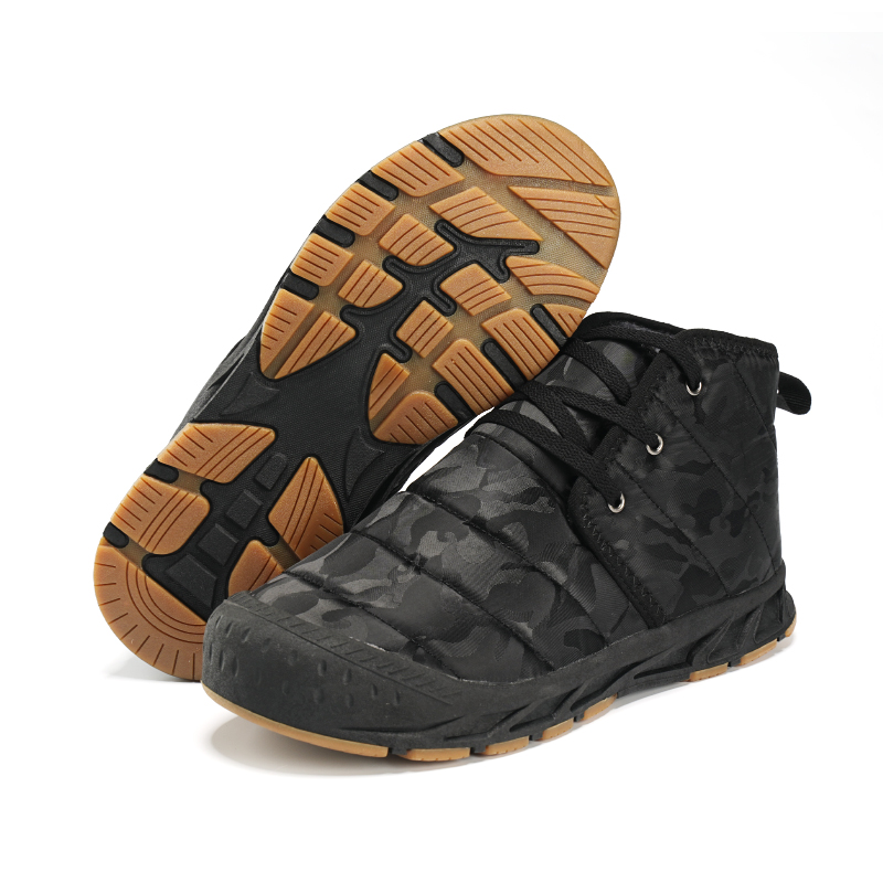 Men'S Fashion Hiking Boots - รองเท้าบูทกันหนาวบุขนแกะแฟชั่นสำหรับผู้ชายรุ่นใหม่ รองเท้าเดินป่ากลางแจ้ง รองเท้าผ้าฝ้าย และรองเท้าบูทผ้าฝ้ายสำหรับผู้สูงอายุ