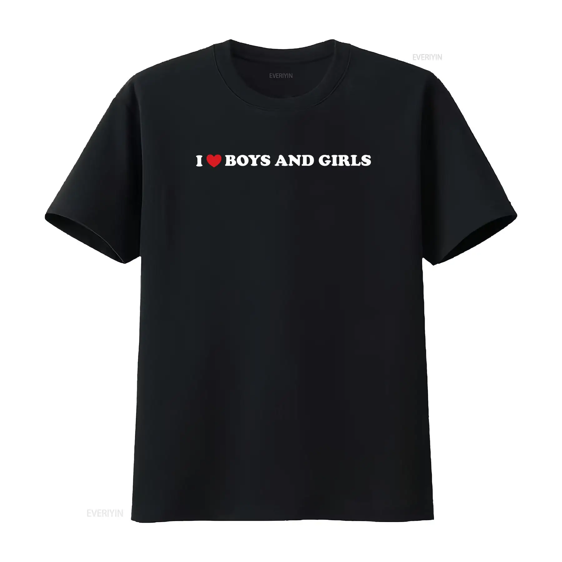 Mens Fashion In The 90S - เสื้อครอปท็อป I Love Boys and Girls
