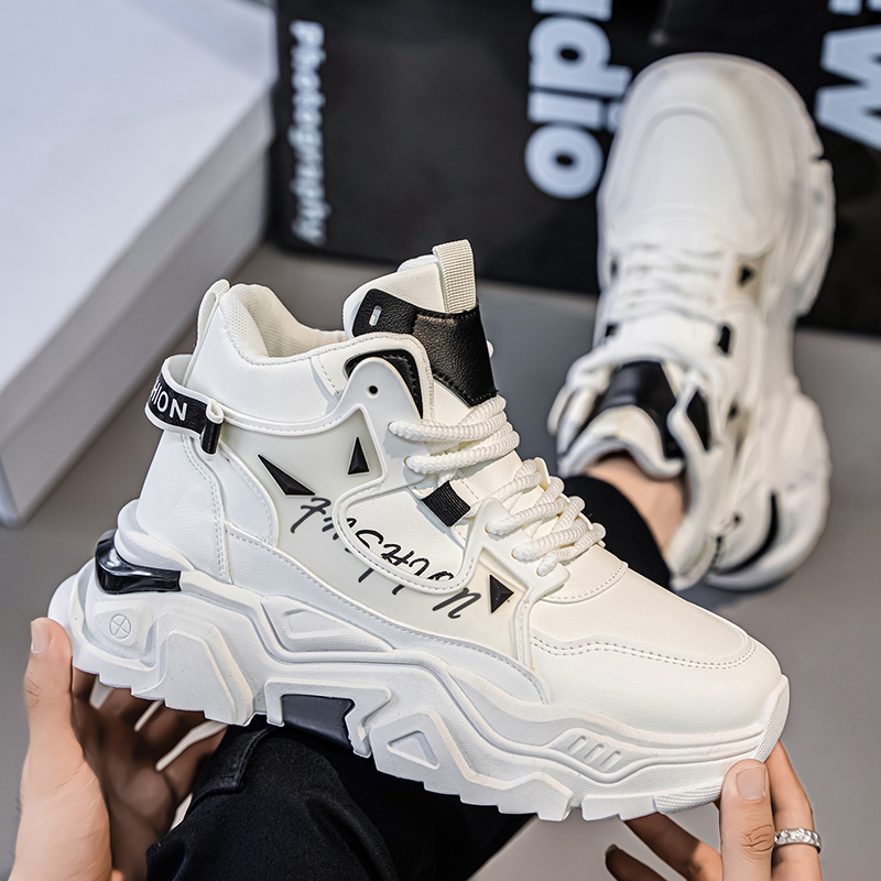 Men'S Fashion Hiking Boots - รองเท้าผ้าใบลำลองผู้ชายแฟชั่น ดีไซน์เนอร์ ระบายอากาศได้ดี เหมาะสำหรับเดิน ปีนเขา วิ่งออกกำลังกายกลางแจ้ง