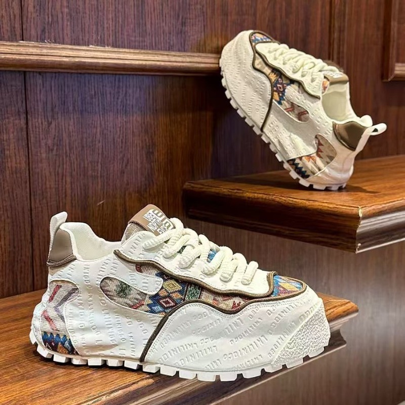 Men'S Fashion Hiking Boots - Chunky รองเท้าผ้าใบ Mens Designer กีฬารองเท้าแฟชั่น Casual
