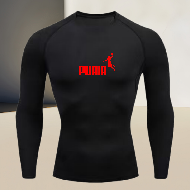 Men'S Fashion Trends - เสื้อยืดแขนยาวคอกลมสำหรับผู้ชาย ผ้าบาง แห้งเร็ว กระชับรูปร่าง เสริมกล้ามเนื้อ ผ้ายืดหยุ่นสูง