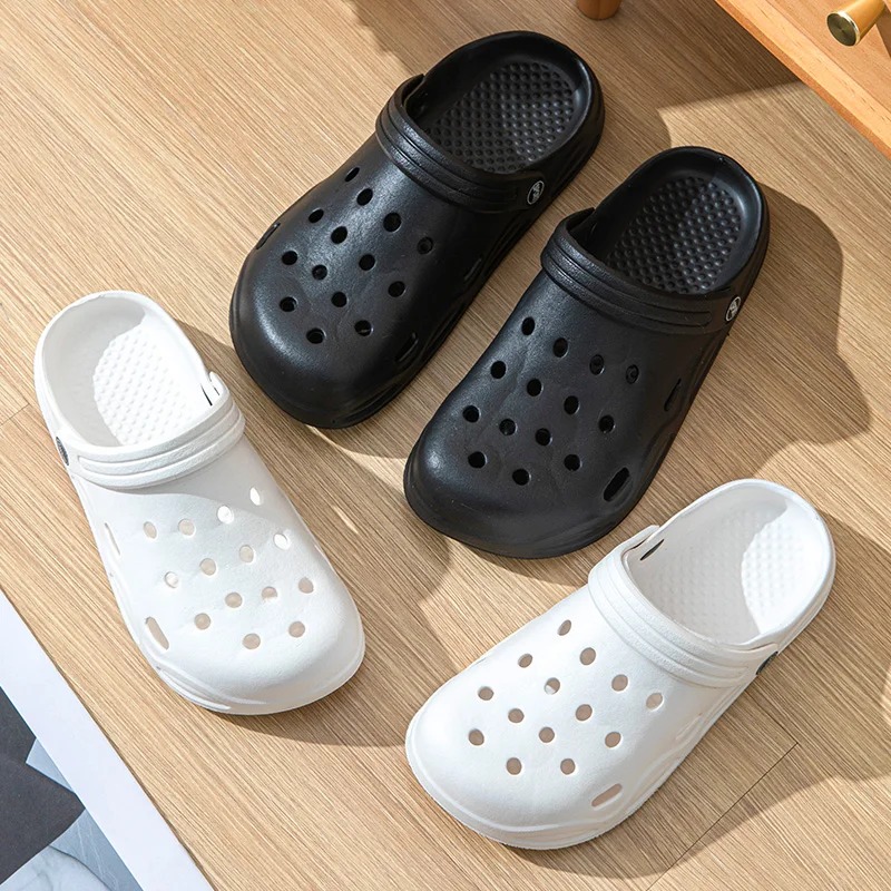 Mens Fashion Modern - แฟชั่นผู้หญิงรองเท้าแตะรองเท้าแตะฤดูร้อนใหม่รองเท้าแตะชายหาดกลางแจ้งคลาสสิกผู้ชายรองเท้าแตะบ้านผู้ชาย Clogs รองเท้าแตะ