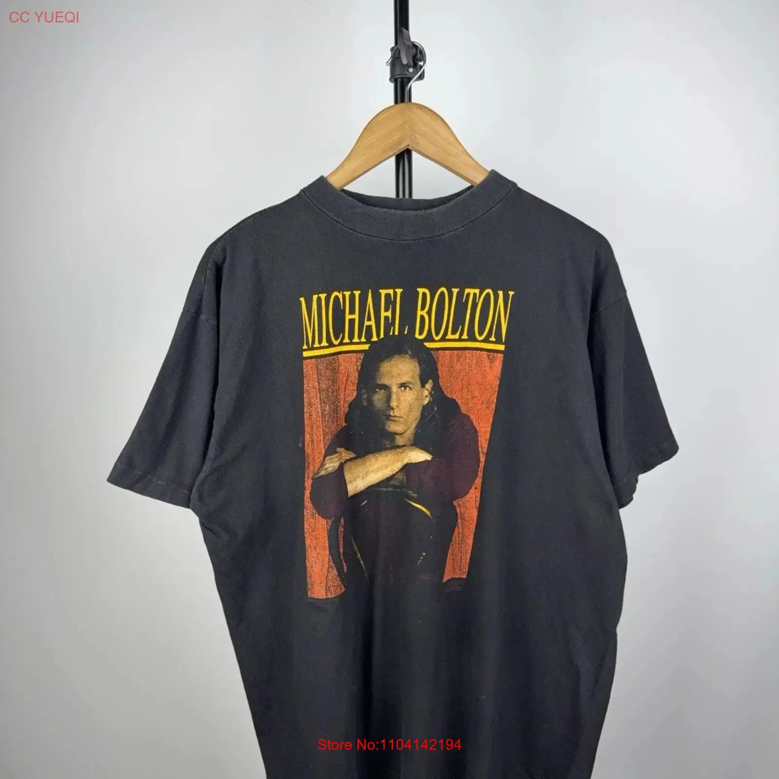 Mens Fashion In The 90S - เสื้อยืด Michael Bolton Timeless Tour 1993