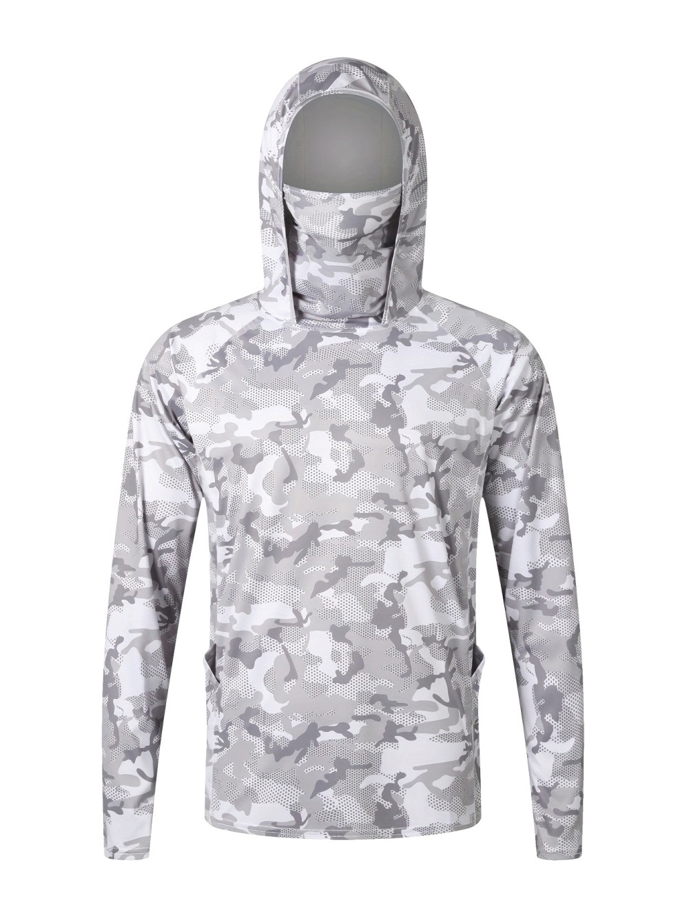 Men'S Fashion Trends - เสื้อยืดแขนยาวลายพรางสำหรับผู้ชายสไตล์ยุโรปและอเมริกา ใส่สบาย ระบายอากาศได้ดี เหมาะสำหรับตกปลาและกิจกรรมกลางแจ้ง