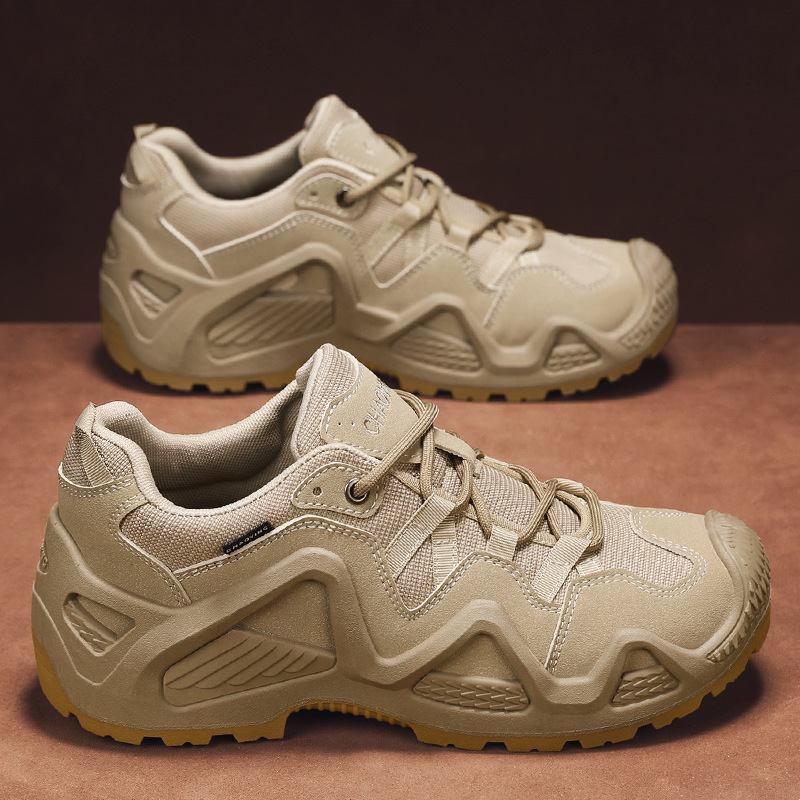 Men'S Fashion Hiking Boots - ผู้ชายแฟชั่นกลางแจ้งรองเท้าผ้าใบนักออกแบบใหม่รองเท้าเดินป่า Men's Camouflage Breathable เดินรองเท้ารองเท้าปีนเขาสําหรับคู่