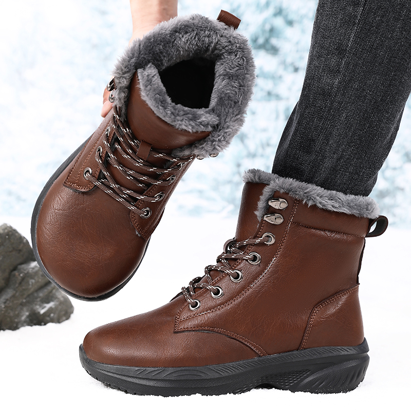 รองเท้าบูทหิมะฤดูหนาวสำหรับผู้ - Men'S Fashion Hiking Boots บทวิจารณ์และราคา