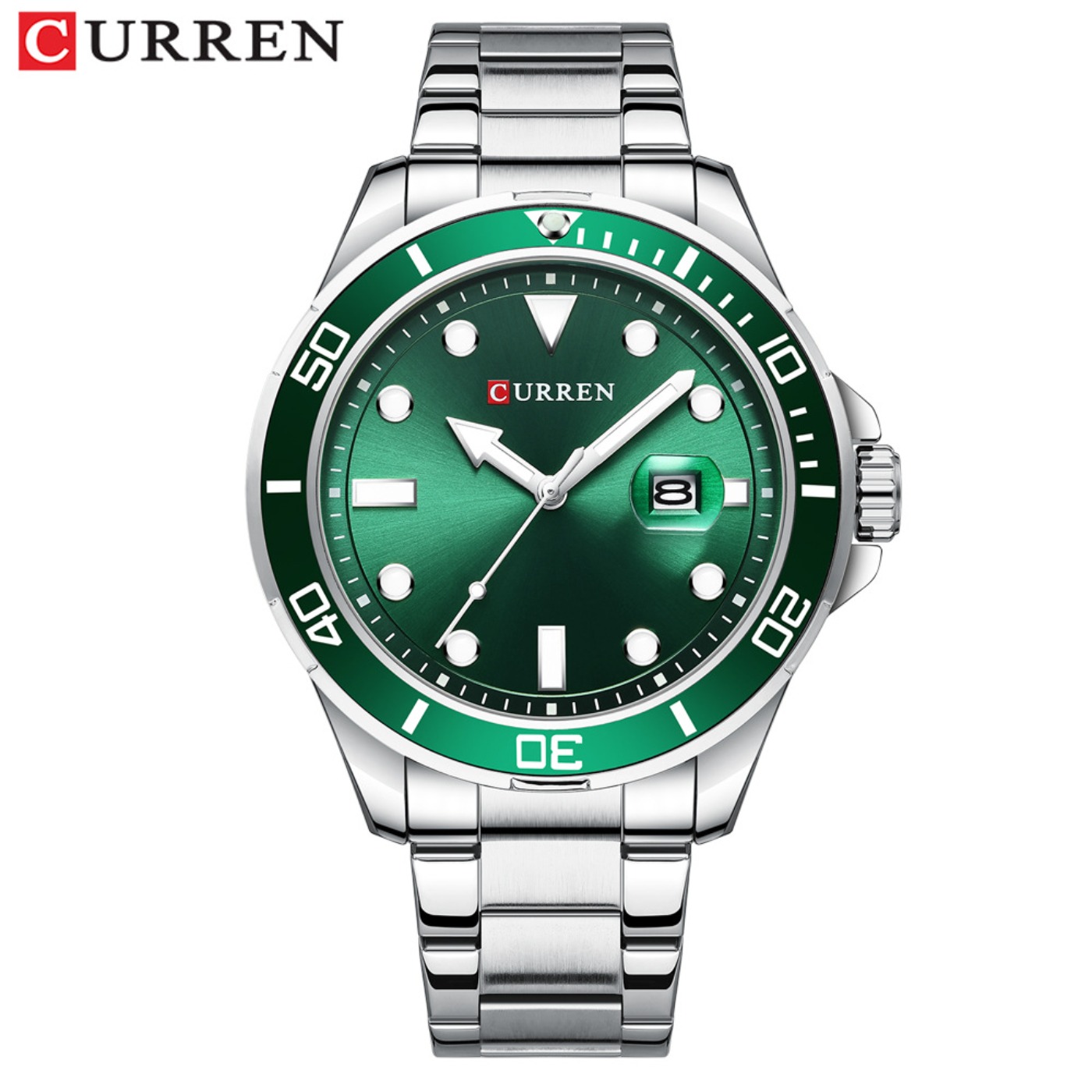 CURREN ซีรีส์น้ำเขียวกรีนวอเตอ - Men'S Fashion Luxury Brands บทวิจารณ์และราคา