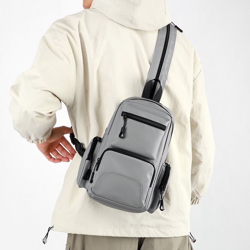 กระเป๋าคาดหน้าอกผู้ชายแบบใหม่  - Men'S Fashion Bag บทวิจารณ์และราคา