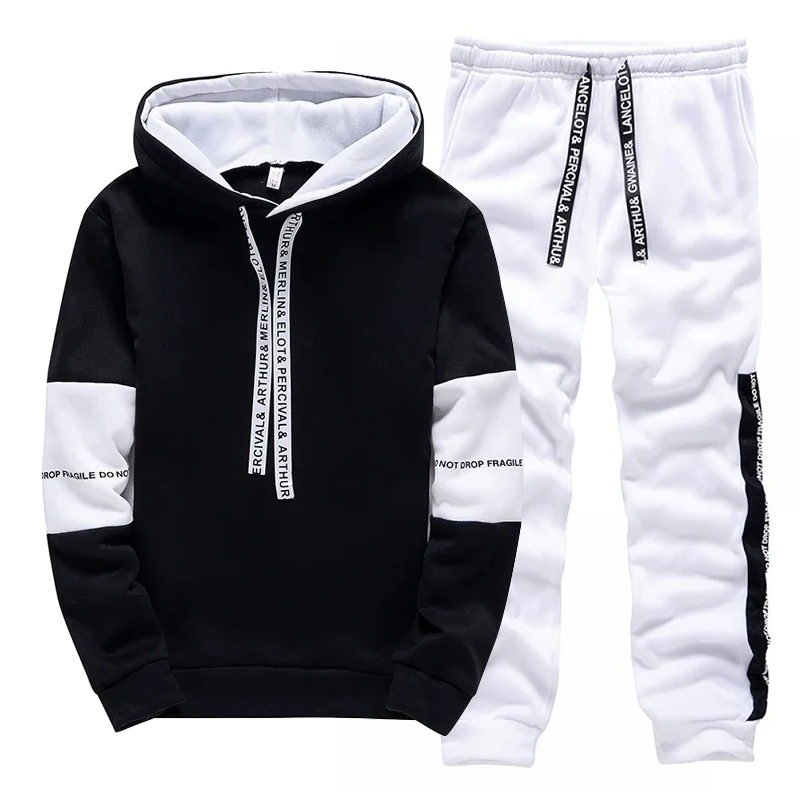 ชุดวอร์มผู้ชายสีขาวดำ แฟชั่นลำ - Men'S Fashion Pants บทวิจารณ์และราคา