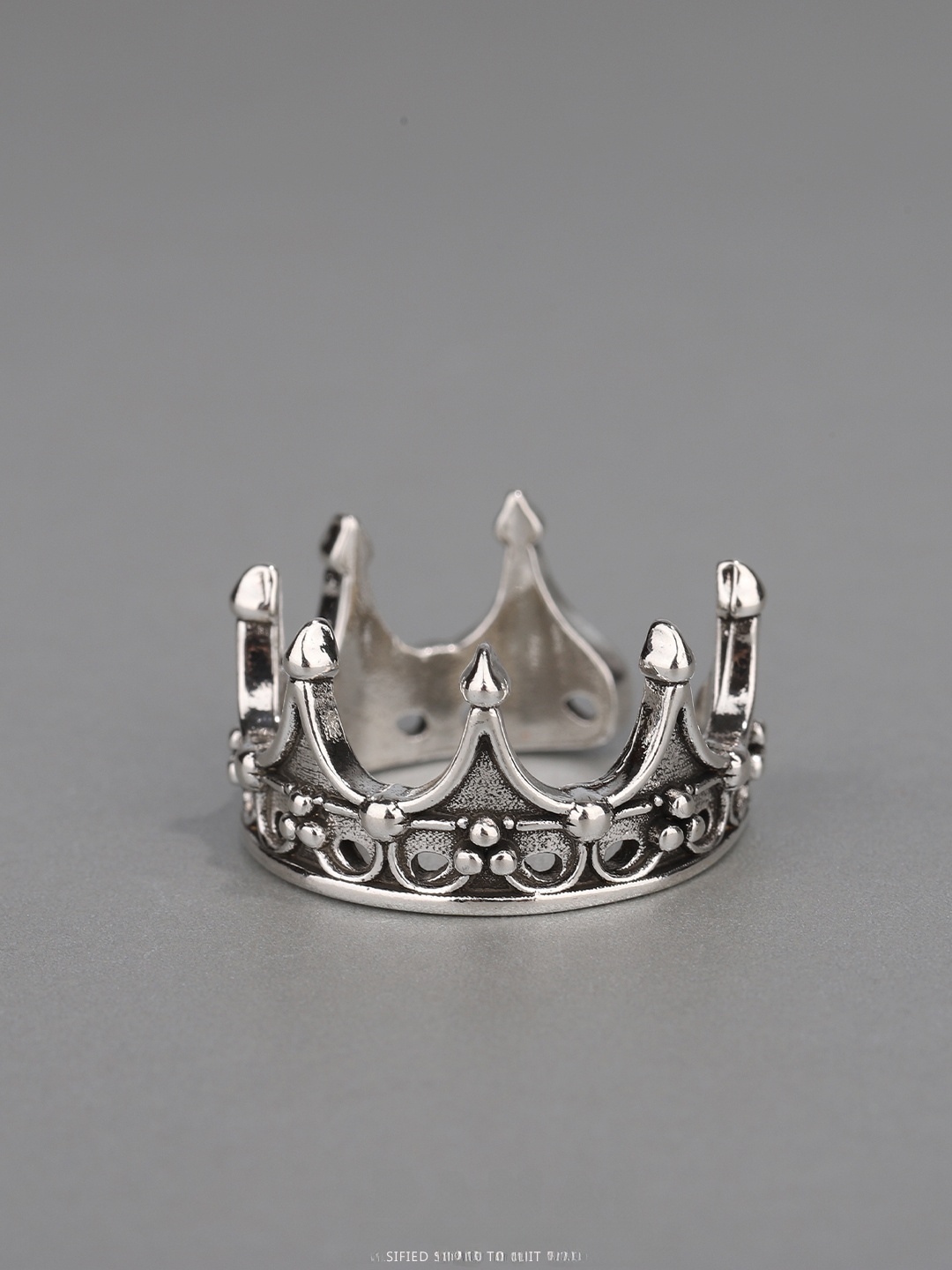 แหวนมงกุฎสไตล์โกธิค ดีไซน์เปิด - Men'S Fashion Rings บทวิจารณ์และราคา
