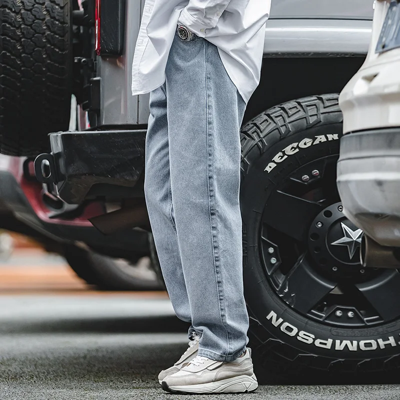 Maden ล้าง Celana Jeans Denim  - Men'S Fashion With Baggy Jeans บทวิจารณ์และราคา