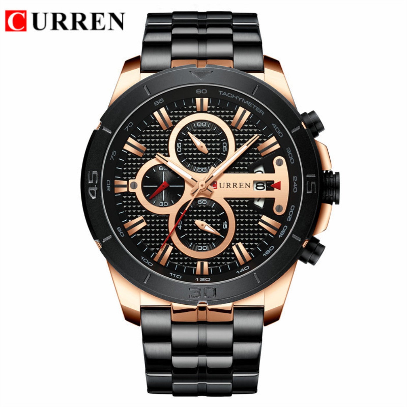 CURREN นาฬิกาผู้ชายกันน้ำโครโน - Men'S Fashion Luxury Brands บทวิจารณ์และราคา