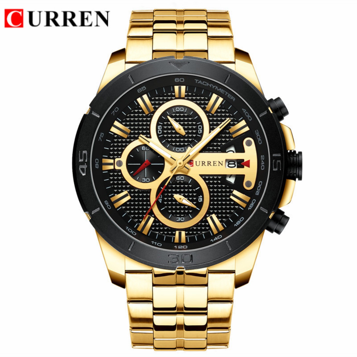 CURREN นาฬิกาผู้ชายกันน้ำโครโน - Men'S Fashion Luxury Brands บทวิจารณ์และราคา