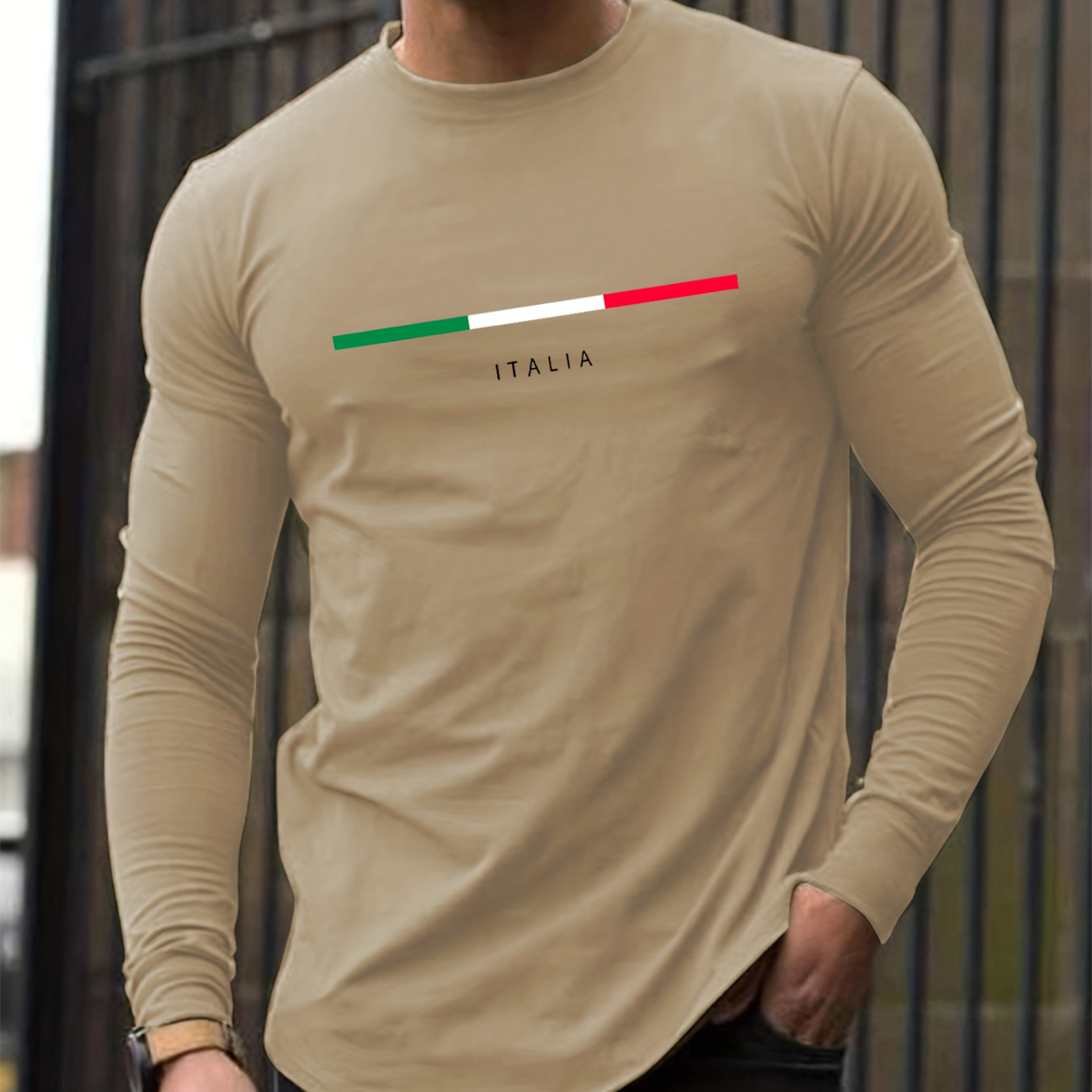 เสื้อยืดผู้ชายแขนยาวคอกลมผ้าฝ้ - Men'S Fashion Trends บทวิจารณ์และราคา