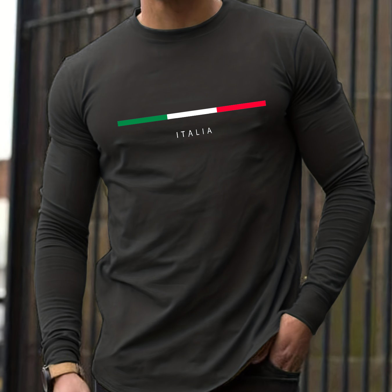 เสื้อยืดผู้ชายแขนยาวคอกลมผ้าฝ้ - Men'S Fashion Trends บทวิจารณ์และราคา
