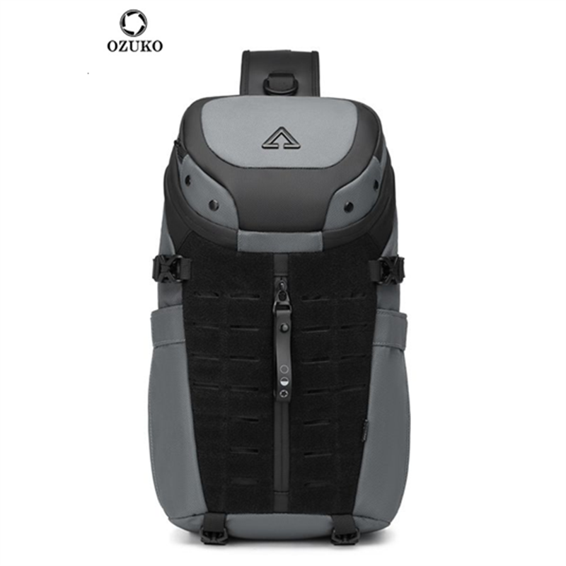 กระเป๋าคาดอก Ozuko กระเป๋าคาดล - Men'S Fashion Bag บทวิจารณ์และราคา