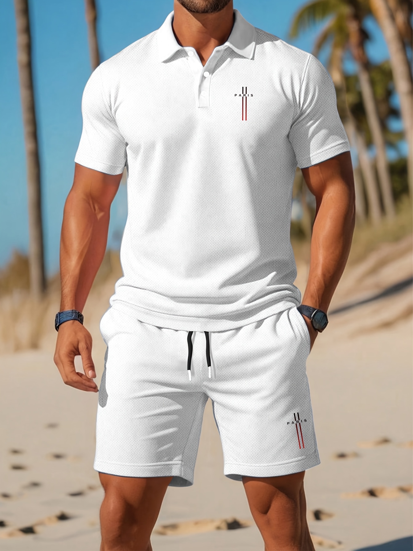 ชุดเสื้อโปโลผู้ชายฤดูร้อนปี 20 - Men'S Fashion Polo บทวิจารณ์และราคา