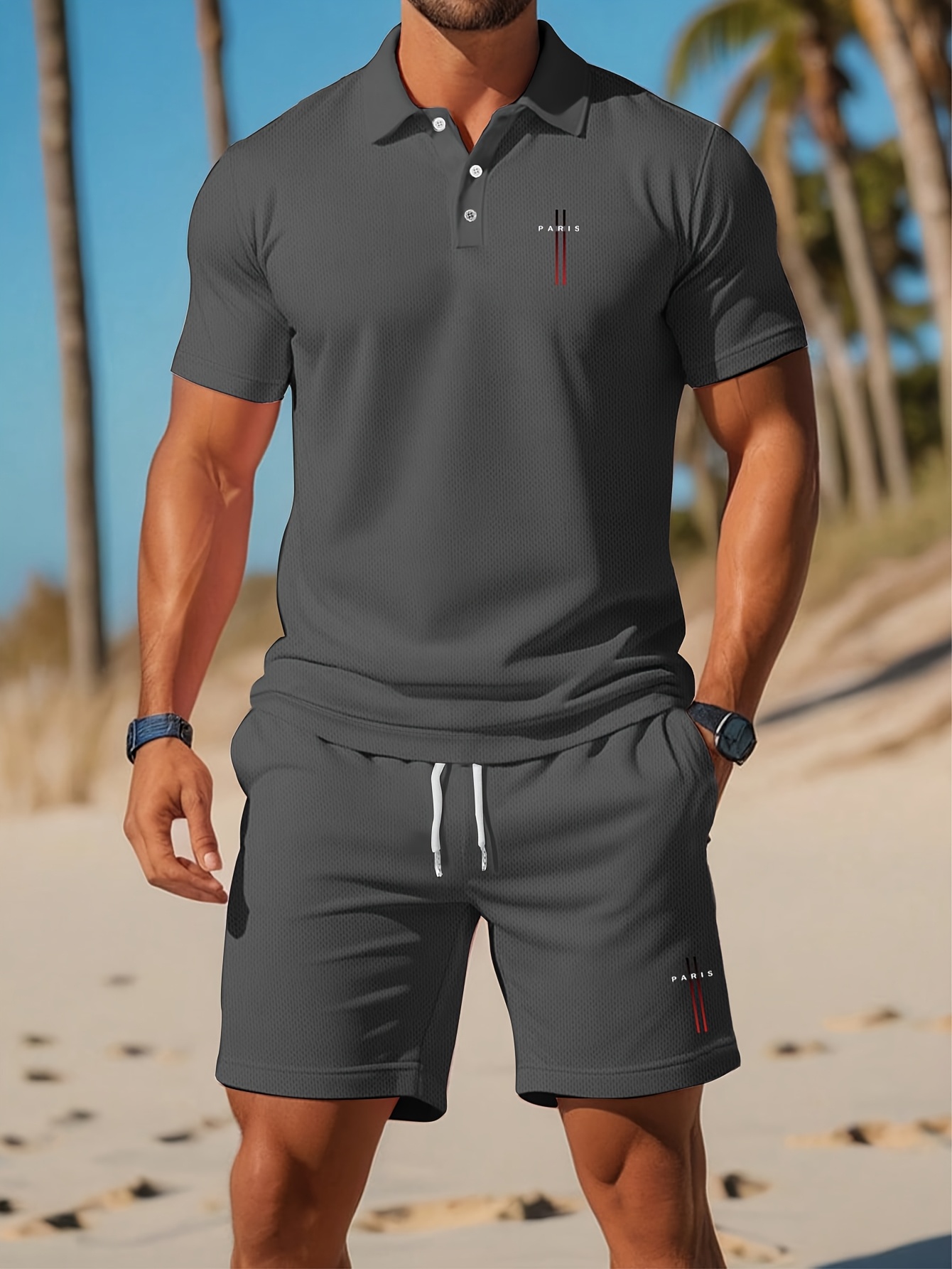 ชุดเสื้อโปโลผู้ชายฤดูร้อนปี 20 - Men'S Fashion Polo บทวิจารณ์และราคา
