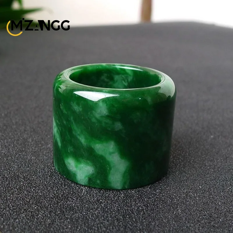 แหวนหยกพม่าแบบธรรมชาติแหวนหยกส - Men'S Fashion Rings บทวิจารณ์และราคา