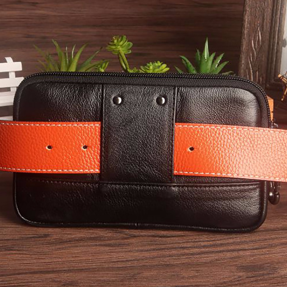 กระเป๋าคาดเอวผู้ชายคลัทช์กระเป - Leather Belt Braided บทวิจารณ์และราคา