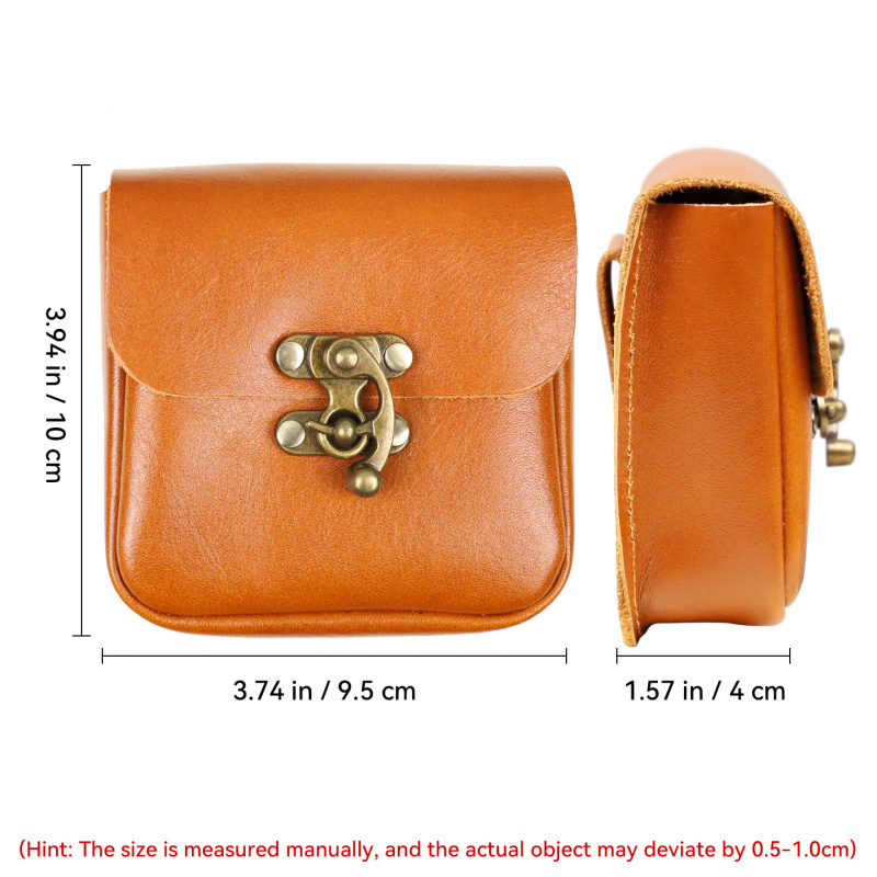 กระเป๋าคาดเอวหนังวัวแท้ขนาดเล็ - Leather Belt Braided บทวิจารณ์และราคา