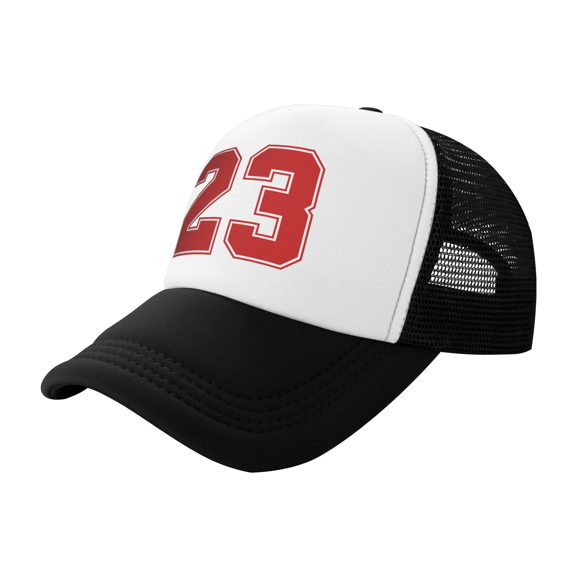 หมวกเบสบอลคลาสสิกหมายเลข 23 สำ - Trucker Hat Cap บทวิจารณ์และราคา