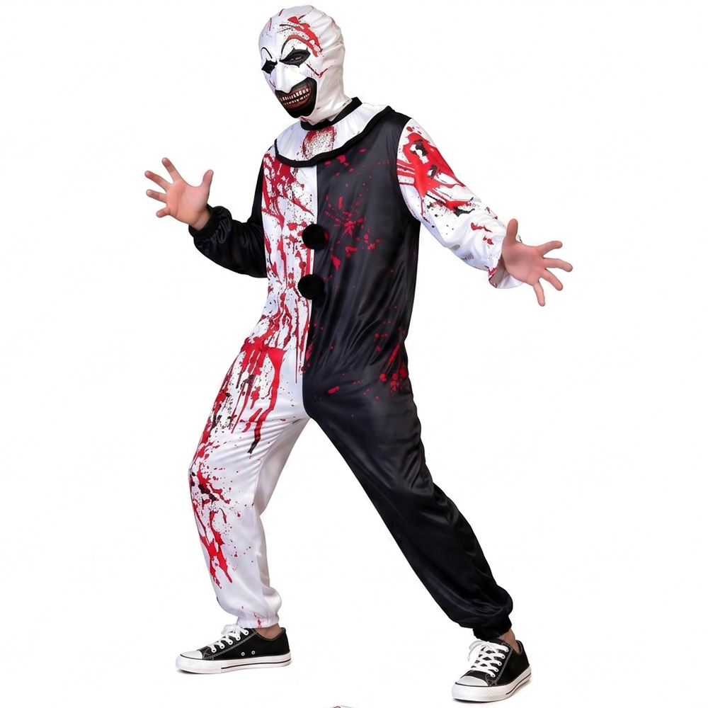 ชุดคอสเพลย์ตัวตลกแนวศิลปะ ภาพย - Mens Fashion Jumpsuit บทวิจารณ์และราคา