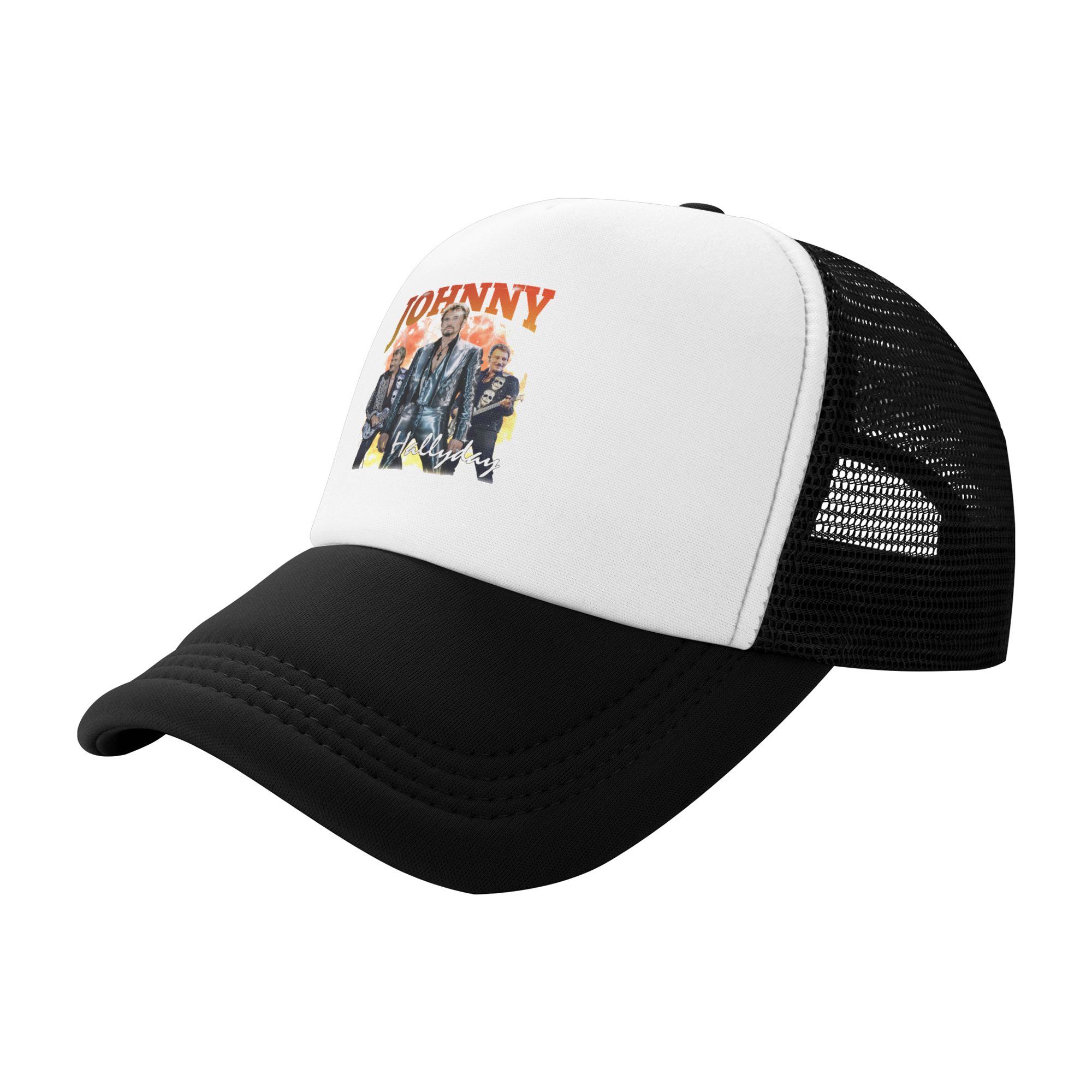 หมวกเบสบอล Johnny Hallyday สำห - Trucker Hat Cap บทวิจารณ์และราคา