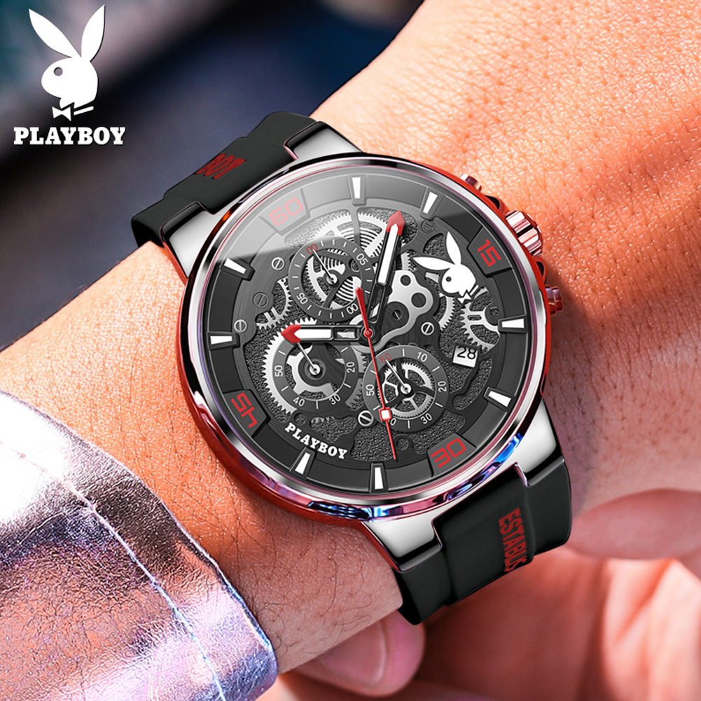 PLAYBOY 3063 นาฬิกาแบรนด์แท้ขอ - Men'S Fashion Luxury Brands บทวิจารณ์และราคา
