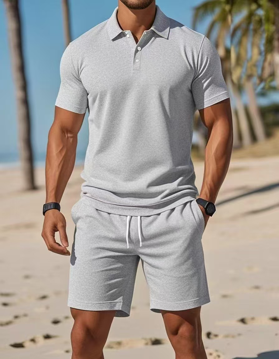 ชุดเสื้อโปโลฤดูร้อนสำหรับผู้ชา - Men'S Fashion Polo บทวิจารณ์และราคา
