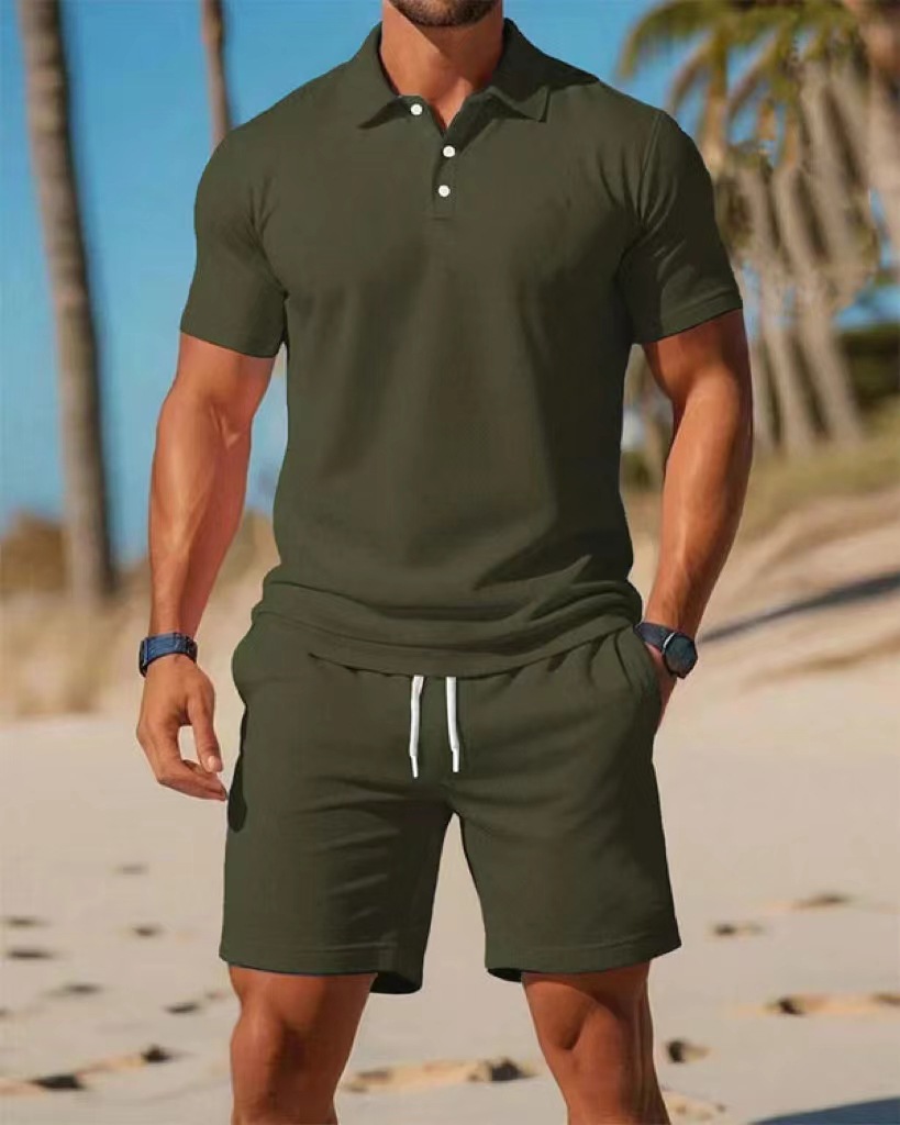 ชุดเสื้อโปโลฤดูร้อนสำหรับผู้ชา - Men'S Fashion Polo บทวิจารณ์และราคา