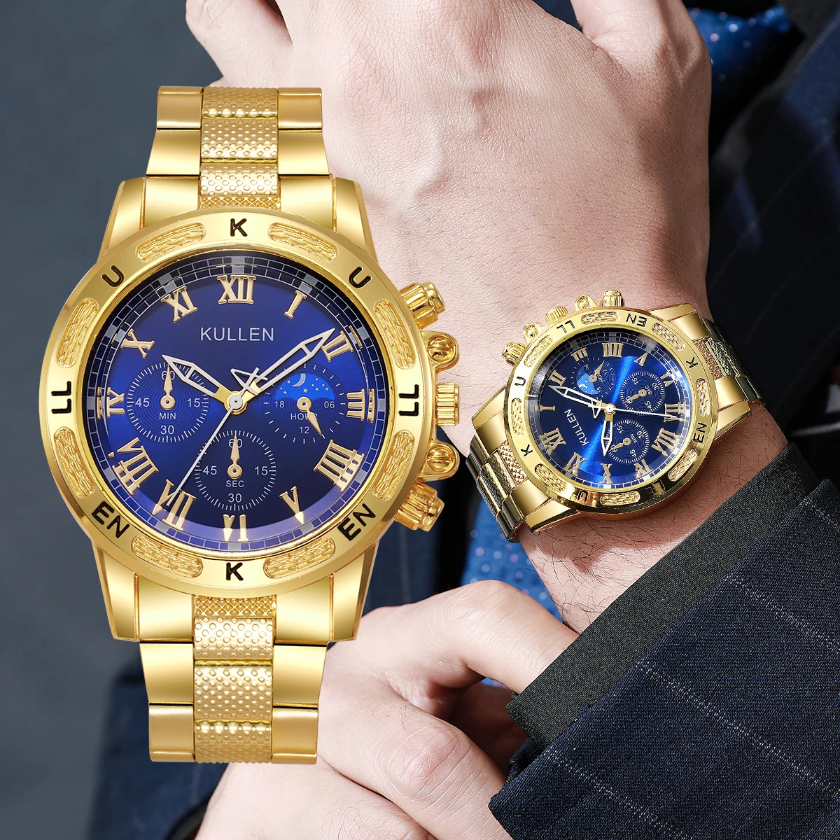 นาฬิกาข้อมือผู้ชายแบบสุ่ม 1 ชิ - Fashion Mens Watches บทวิจารณ์และราคา