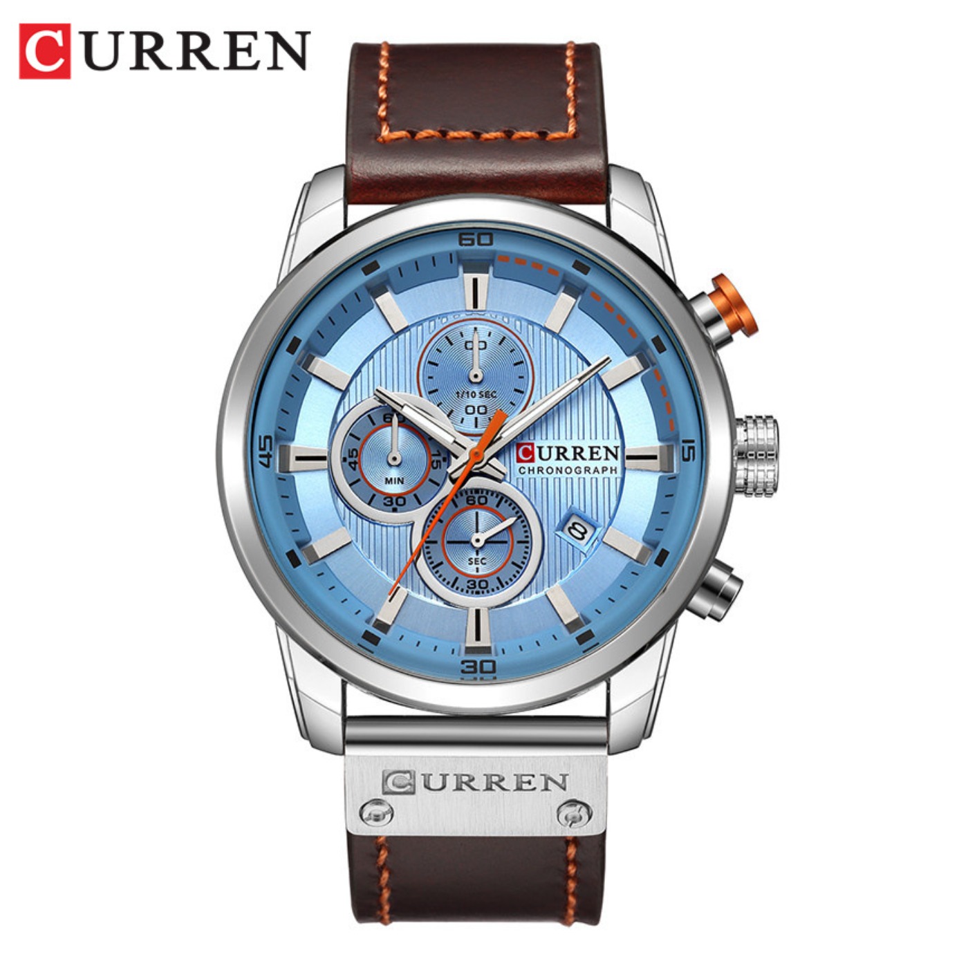 นาฬิกาข้อมือควอตซ์แฟชั่น CURRE - Men'S Fashion Luxury Brands บทวิจารณ์และราคา