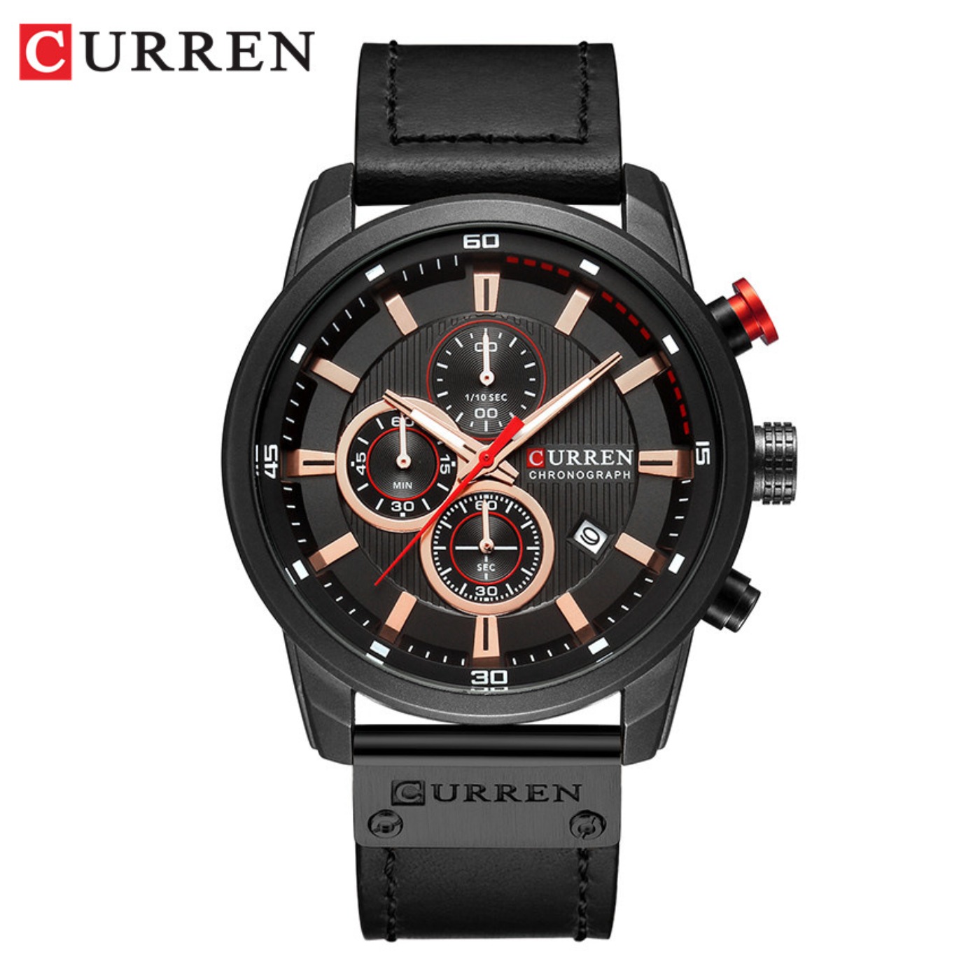 นาฬิกาข้อมือควอตซ์แฟชั่น CURRE - Men'S Fashion Luxury Brands บทวิจารณ์และราคา