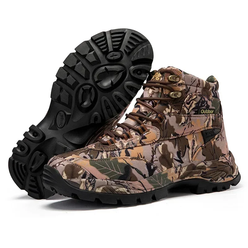 ผู้ชาย High TOP Camouflage การ - Men'S Fashion Hiking Boots บทวิจารณ์และราคา