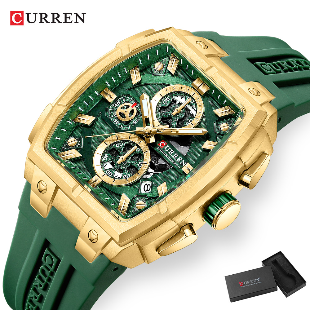 CURREN นาฬิกาวินเทจสุดหรูสำหรั - Fashion Mens Watches บทวิจารณ์และราคา