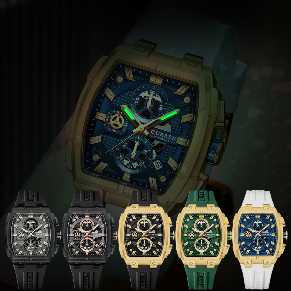 CURREN นาฬิกาวินเทจสุดหรูสำหรั - Fashion Mens Watches บทวิจารณ์และราคา