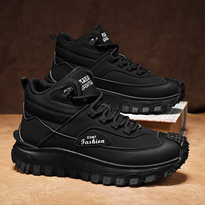 รองเท้าบูทเดินป่าหุ้มข้อกลางสี - Men'S Fashion Hiking Boots บทวิจารณ์และราคา