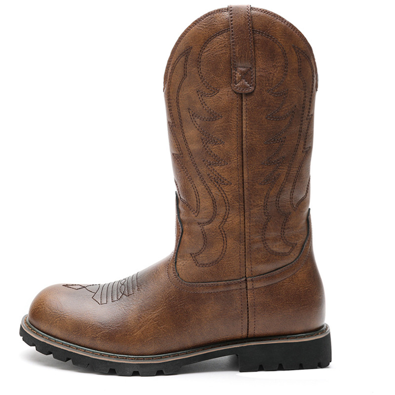 ขนาดใหญ่ 48 รองเท้าบูทผู้ชายคล - Men Fashion Vintage บทวิจารณ์และราคา