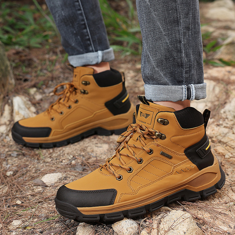 ฤดูใบไม้ร่วงใหม่ผู้ชายรองเท้าแ - Men'S Fashion Hiking Boots บทวิจารณ์และราคา