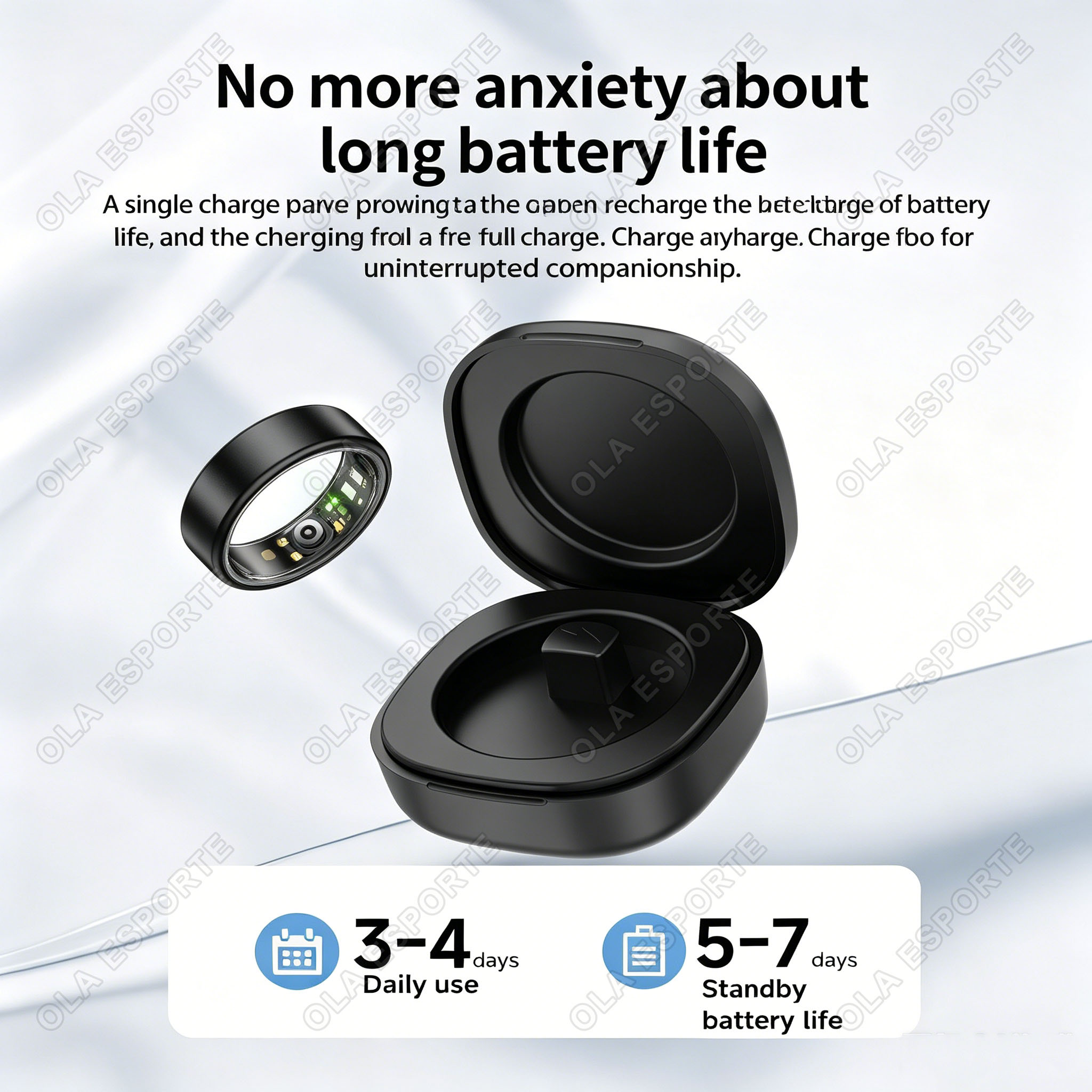 แหวนสมาร์ทเพื่อสุขภาพรุ่นใหม่ป - Men'S Fashion Rings บทวิจารณ์และราคา