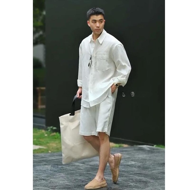 ชุดลำลองฤดูร้อน เสื้อเชิ้ตและก - Mens Fashion Trends 2026 บทวิจารณ์และราคา