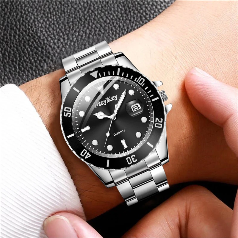 นาฬิกาข้อมือเซอร์ไพรส์แบบสุ่ม  - Fashion Mens Watches บทวิจารณ์และราคา