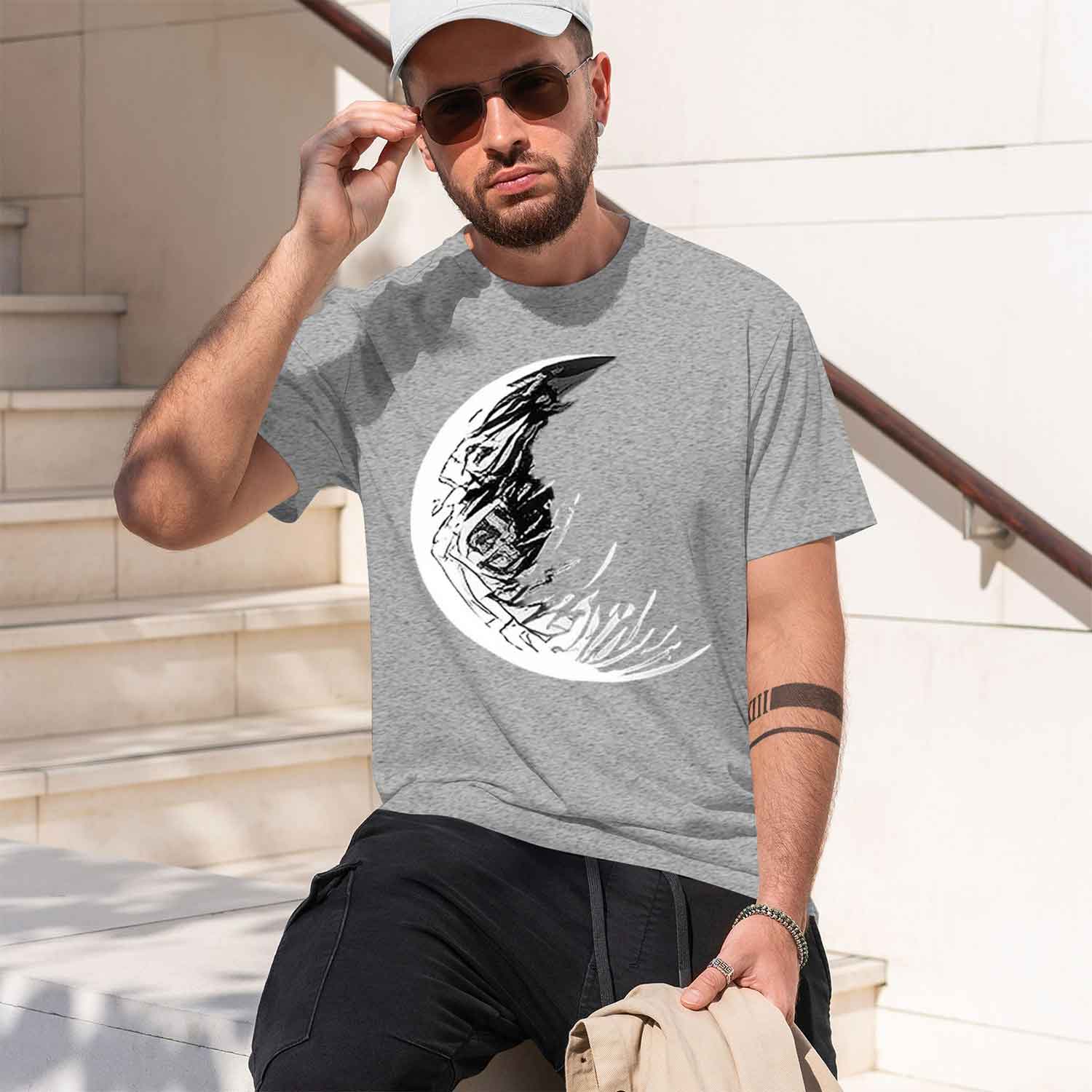 เสื้อยืดคอกลมแขนสั้นทรงหลวมสไต - Men'S Fashion Looks 2026 บทวิจารณ์และราคา