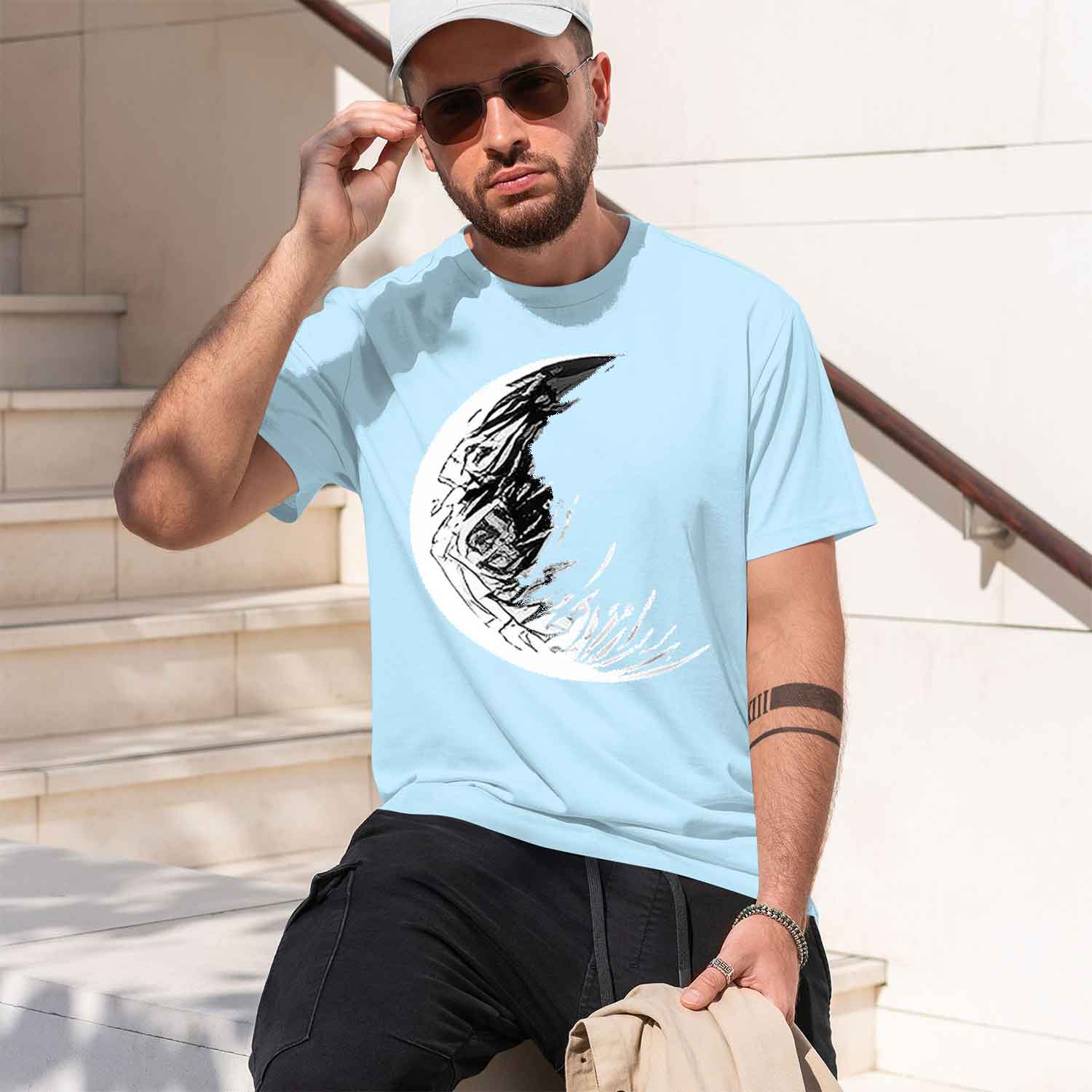 เสื้อยืดคอกลมแขนสั้นทรงหลวมสไต - Men'S Fashion Looks 2026 บทวิจารณ์และราคา