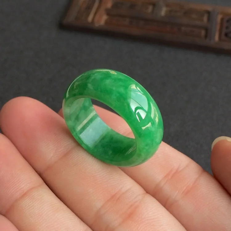 แหวนหยกแท้สีเขียวธรรมชาติJadei - Men'S Fashion Rings บทวิจารณ์และราคา